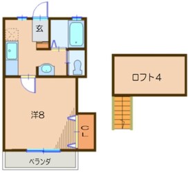 オータムハイツの物件間取画像